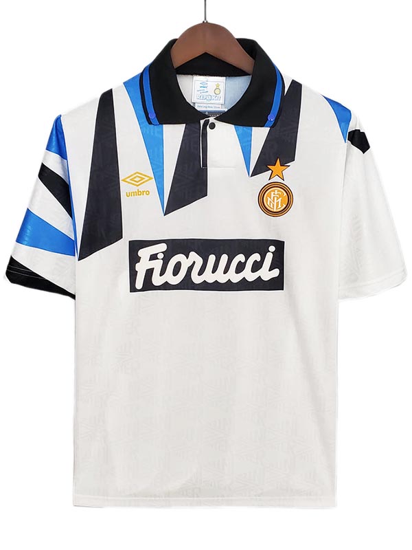 Inter milan away jersey mens retro shirt 1992-1993